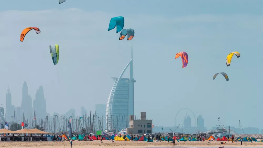 Пляж Kite Beach в Дубае