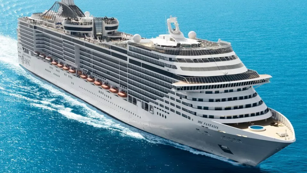 Круизный лайнер - MSC Fantasia