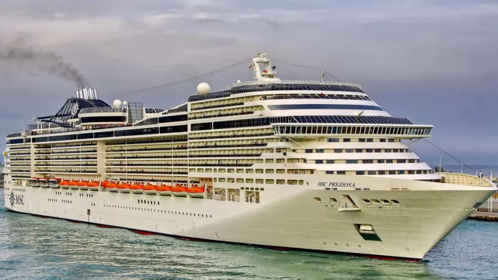Круизный лайнер - MSC Preziosa