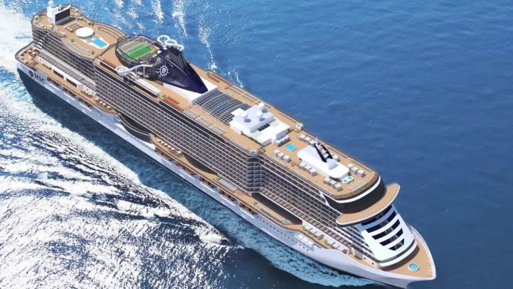 Круизный лайнер - MSC Seaside