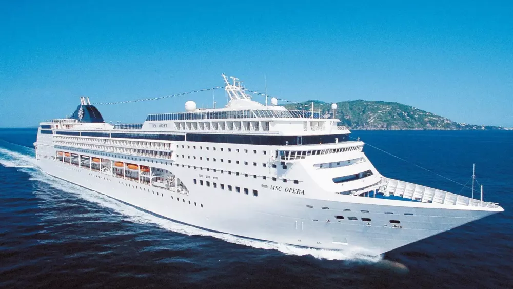 Круизный лайнер - MSC Opera