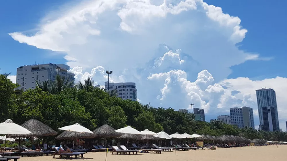 Пляж Дрим Бич в Нячанге, Вьетнам