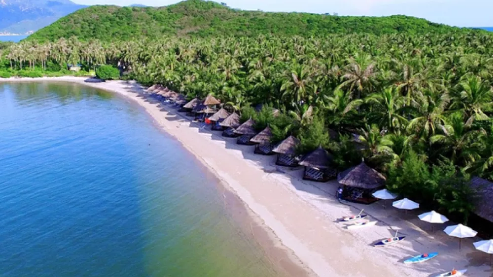 Пляж Monkey Island в Нячанге, Вьетнам