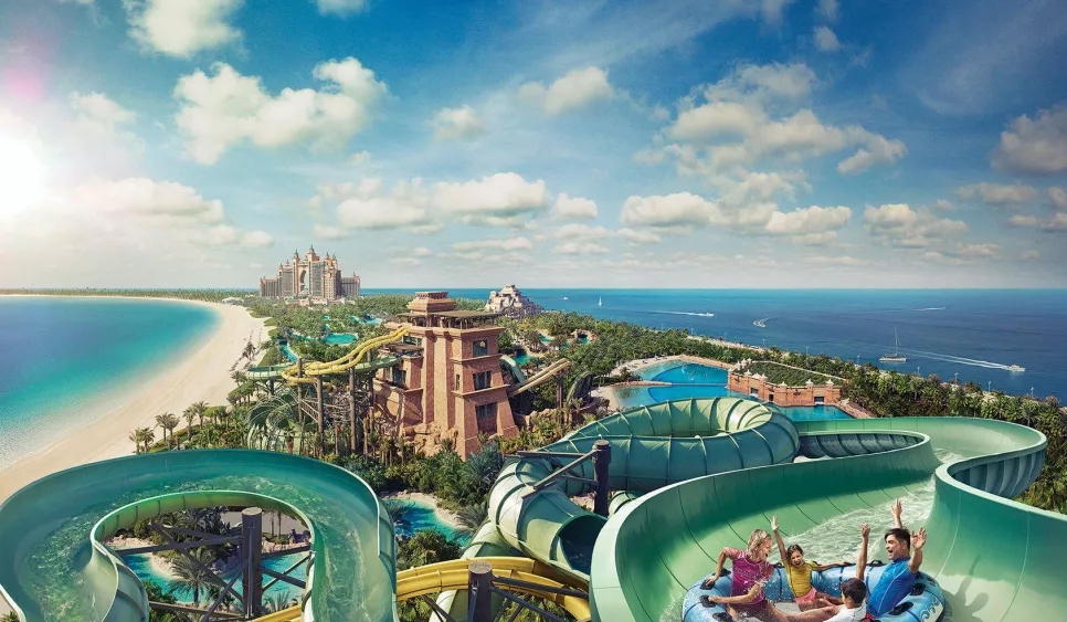 Aquaventure Waterpark: Водный Рай в Дубае