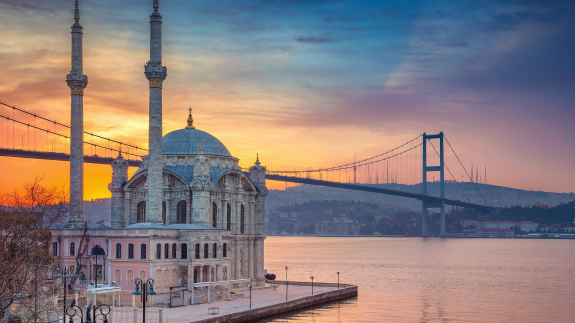 Самый красивый вид в Стамбуле – это Босфор.